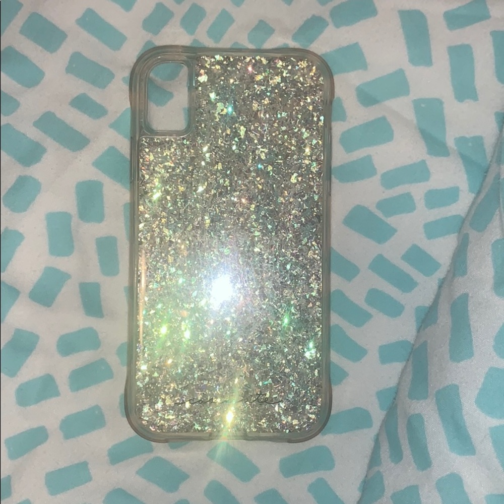 Sparkle iPhone XR case 🤍